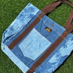Billabong x Wrangler Denim Tote Bag
